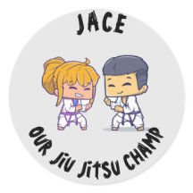 Unsere Jiu Jitsu Champ Birthday Papierplatte