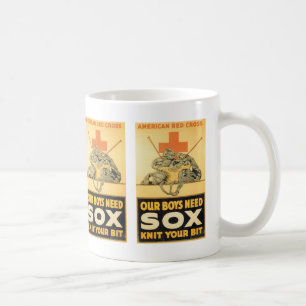 Unsere Jungen brauchen Socken Kaffeetasse