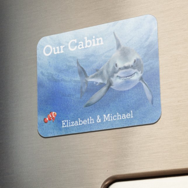 Unsere Kabine Stateroom Kruse Türmarkierer Hai Magnet (Von Creator hochgeladen)