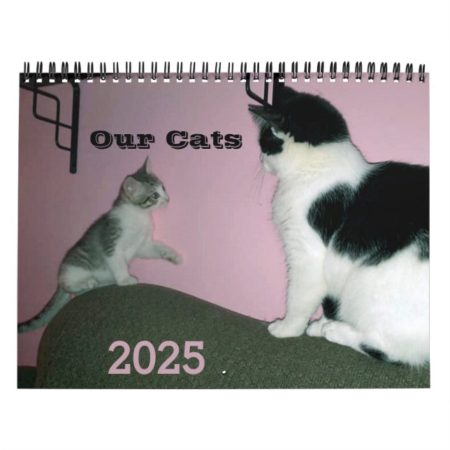 Unsere Katzen Personalisierter Kalender (Titelbild)