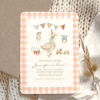 Unsere kleine Alberne Gänse wird Geburtstag