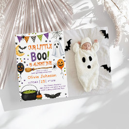 Unsere kleine Boo-Baby-Party Einladung