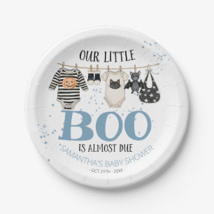 Unsere kleine Boo kommt bald Baby-Party Pappteller