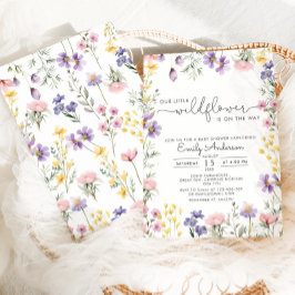 Unsere kleine Botanische Babydusche aus der Wildbl Einladung