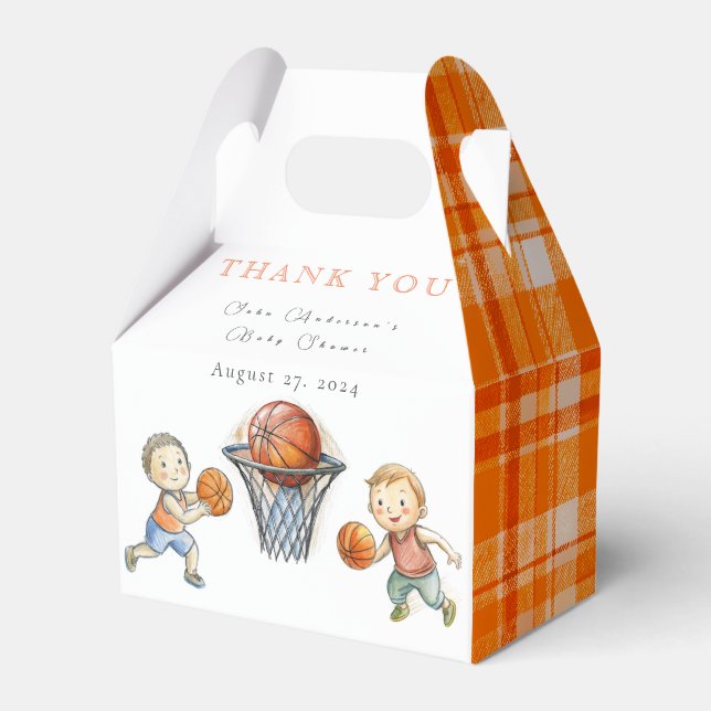 Unsere kleine Champ Basketball Basketball Basketba Geschenkschachtel (Vorderseite)