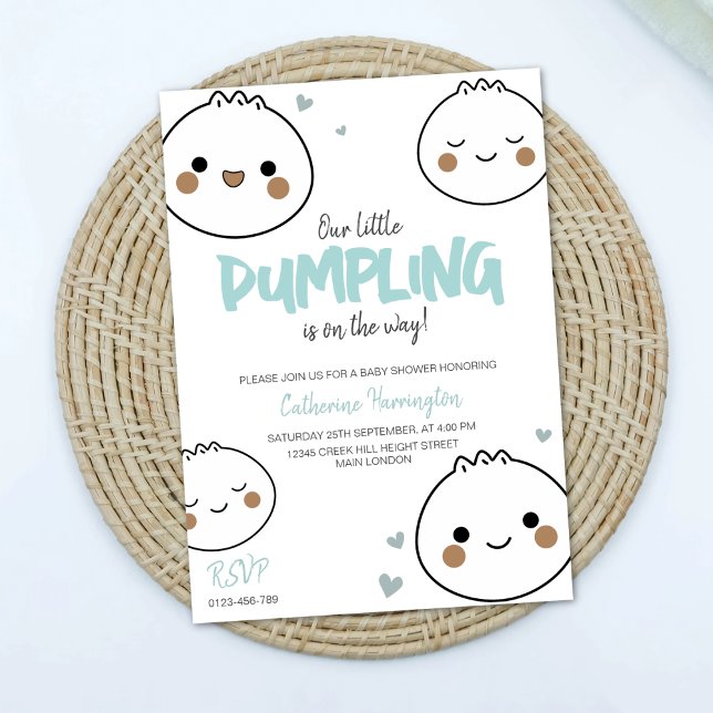 Unsere kleine duftende Niedliche Babydusche Einladung (Von Creator hochgeladen)