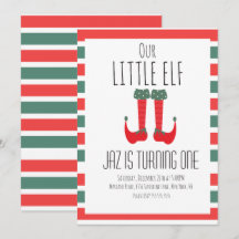 Unsere kleine Elf-Elf Feet erste Geburtstagsparty