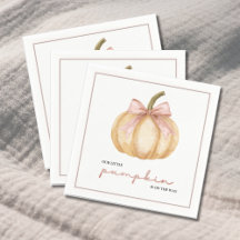 Unsere kleine Pumpkin auf der Way Fall Baby Dusche