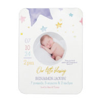 Unsere kleine Segen-Baby-Ankündigung