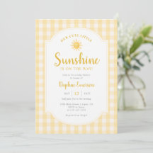 Unsere kleine Sonnenschein-Baby-Party