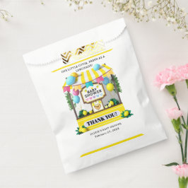 Unsere kleine Süsse Lemonade Stand Baby Dusche Geschenktütchen