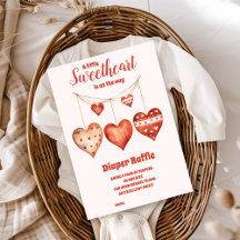 Unsere kleine Süße macht Valentins Diapper Raffle