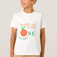 Unsere kleine Süsse orange ein Geburtstagsfrüchte