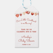 Unsere kleine Sweetheart Baby Dusche Gefallen