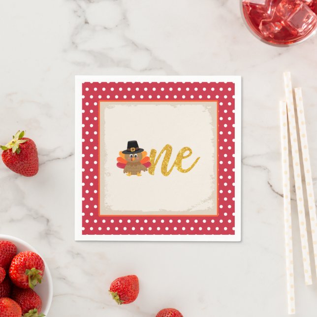 Unsere kleine Türkei dreht 1 Napkin - TD Serviette (Beispiel)