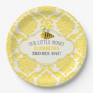 Unsere kleinen Honey Bee Birthday Paper Teller
