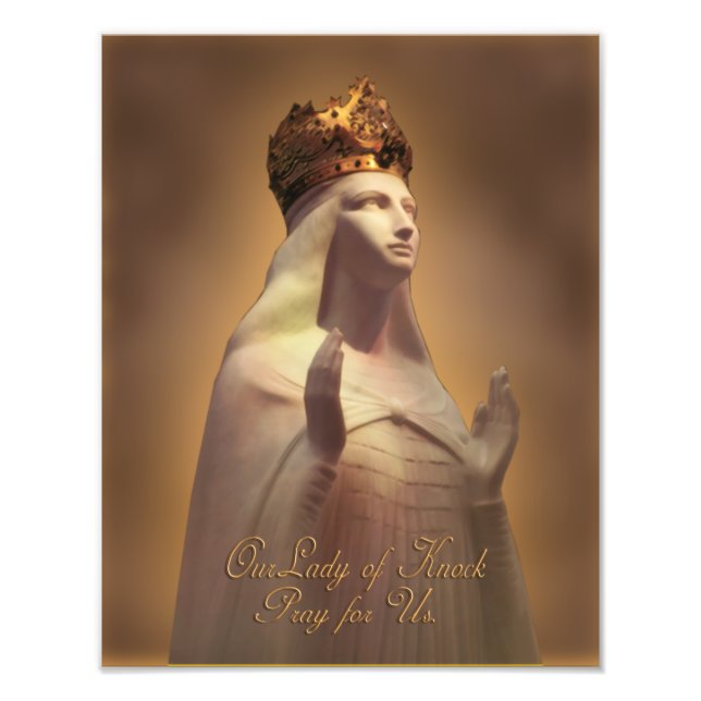 UNSERE KNOCK-PRAY FÜR UNS GESCHICHTETES BILD FOTODRUCK (Vorne)