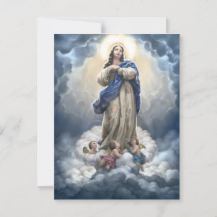 Unsere Lady der Annahme Postkarte