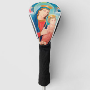 Unsere Lady der ewigen Hilfe für Katholiken Golf Headcover