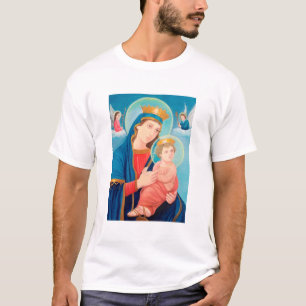 Unsere Lady der ewigen Hilfe für Katholiken T-Shirt