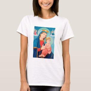 Unsere Lady der ewigen Hilfe für Katholiken T-Shirt