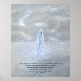 Unsere Lady der Schnee mit der Schrift Poster