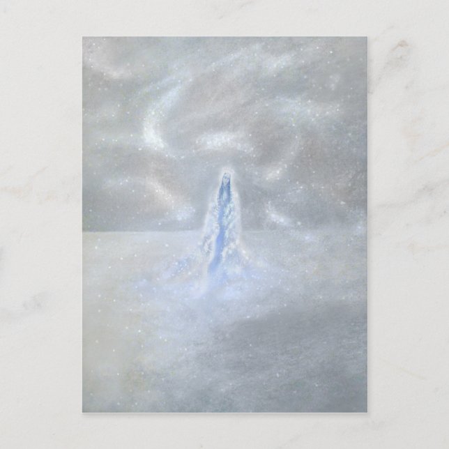 Unsere Lady der Schnee Postkarte (Vorderseite)