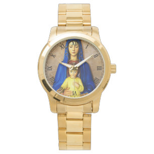 Unsere Lady der ständigen Hilfe Armbanduhr