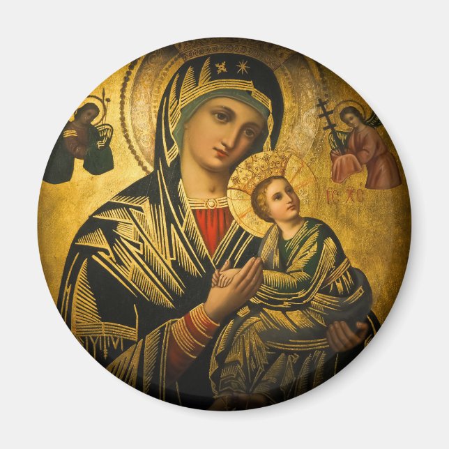 Unsere Lady der ständigen Hilfe Magnet (Vorne)