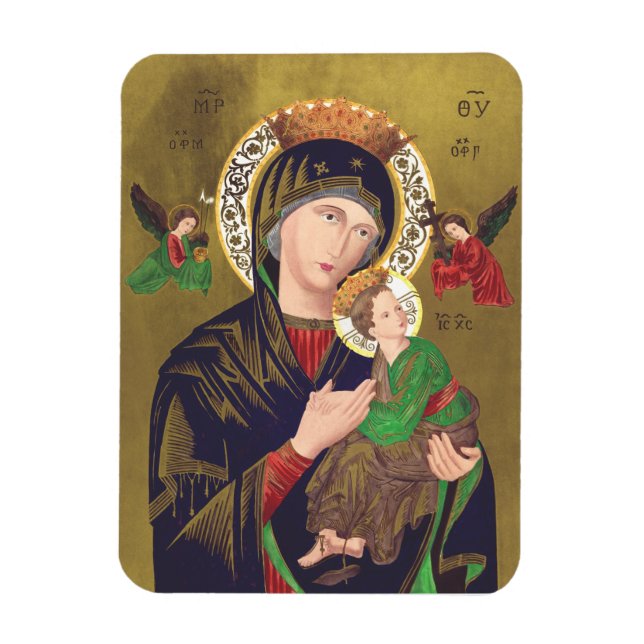 Unsere Lady der ständigen Hilfe Magnet (Vertikal)