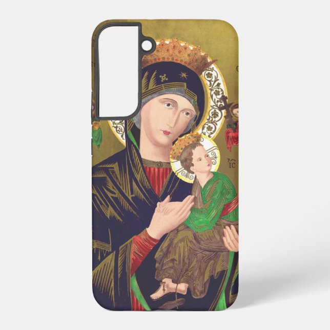 Unsere Lady der ständigen Hilfe Samsung Galaxy Hülle (Rückseite)