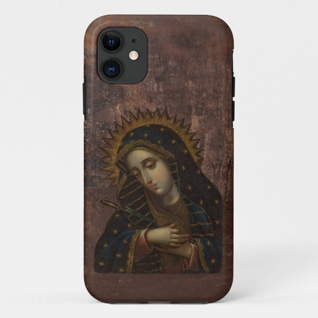 Unsere Lady der Trauern Case-Mate iPhone Hülle (Rückseite)