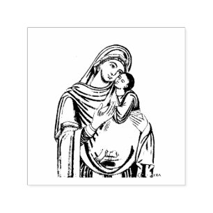 Unsere Lady der Zärtlichkeit Permastempel