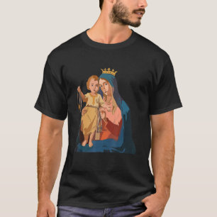 Unsere Lady des Monte Carmel Scapular St Teresa vo T-Shirt