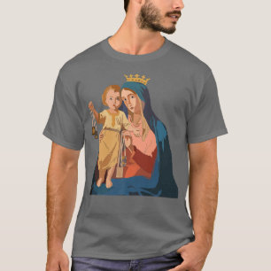 Unsere Lady des Monte Carmel Scapular St Teresa vo T-Shirt