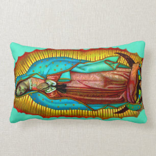 Unsere Lady Guadalupe Gebet Pillow Lendenkissen