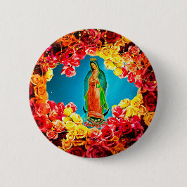 Unsere Lady Guadalupe Jeans Jacket Button