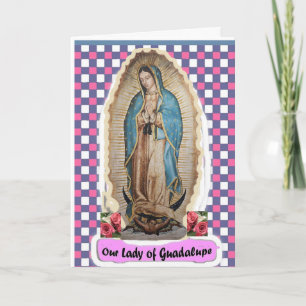Unsere Lady-Guadalupe-Karte Karte