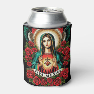 Unsere Lady Guadalupe Mutter Mary Viva Mexico Art Dosenkühler