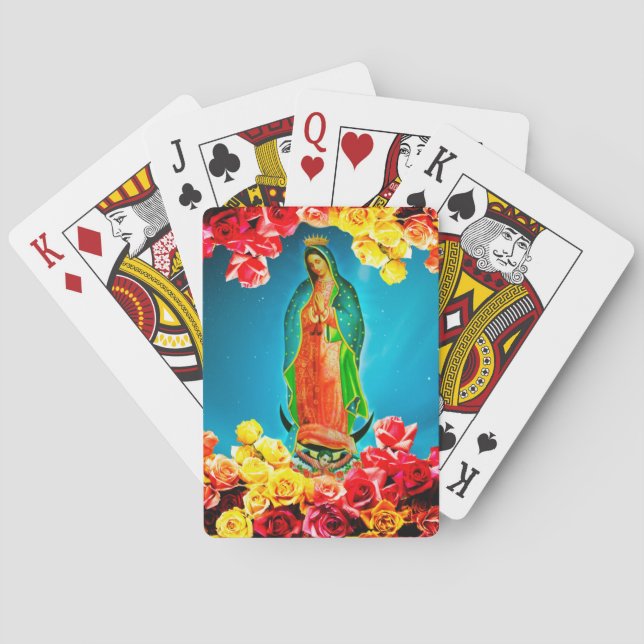 Unsere Lady Guadalupe Spielkarten (Rückseite)