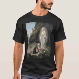 Unsere Lady Lourdes St. Bernadette imakulieren Mar T-Shirt