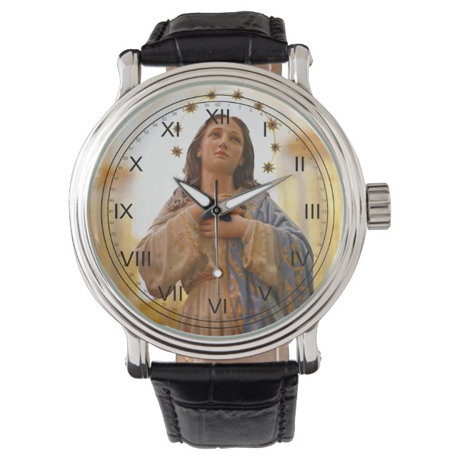 Unsere Lady of Conception Armbanduhr (Vorderseite)