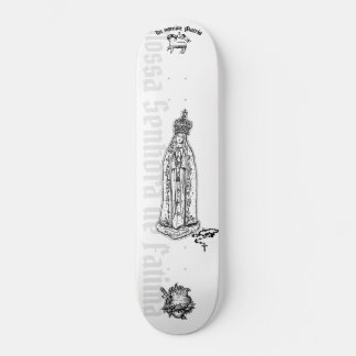 Unsere Lady of Fatima - Skateboard, 7¾ Zoll Deck Skateboard