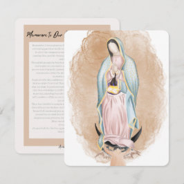 Unsere Lady of Guadalupe-Gebetskarte - 10 Packunge Mitteilungskarte