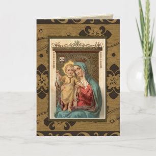 Unsere Lady of Mount Carmel Mass Offering Memorial Karte