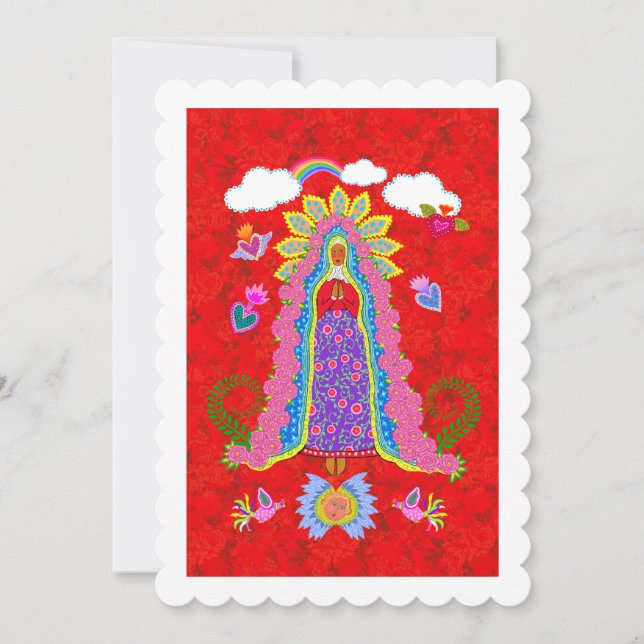 Unsere Lady Pablo Casals Flat Note Card Mitteilungskarte (Vorderseite)