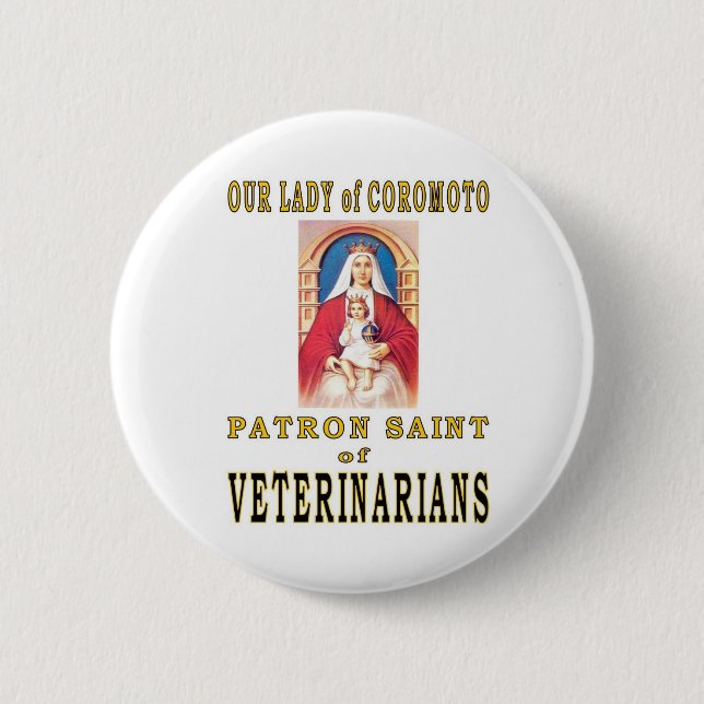 UNSERE LADY VON COROMOTO BUTTON (Vorderseite)