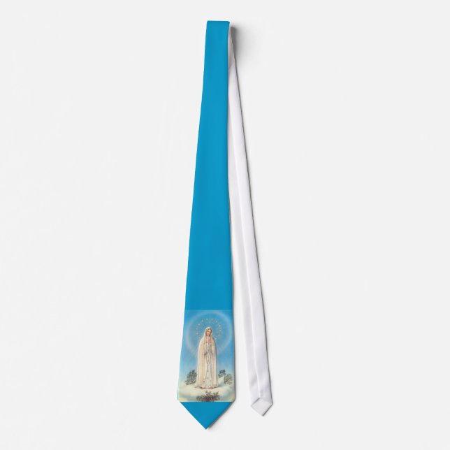 Unsere Lady von Fatima Custom Shirt Krawatte (Vorderseite)