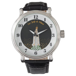 Unsere Lady von Fatima, die Kerzenschaft Armbanduhr