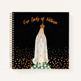 Unsere Lady von Fatima, die Kerzenschaft Notizbuch